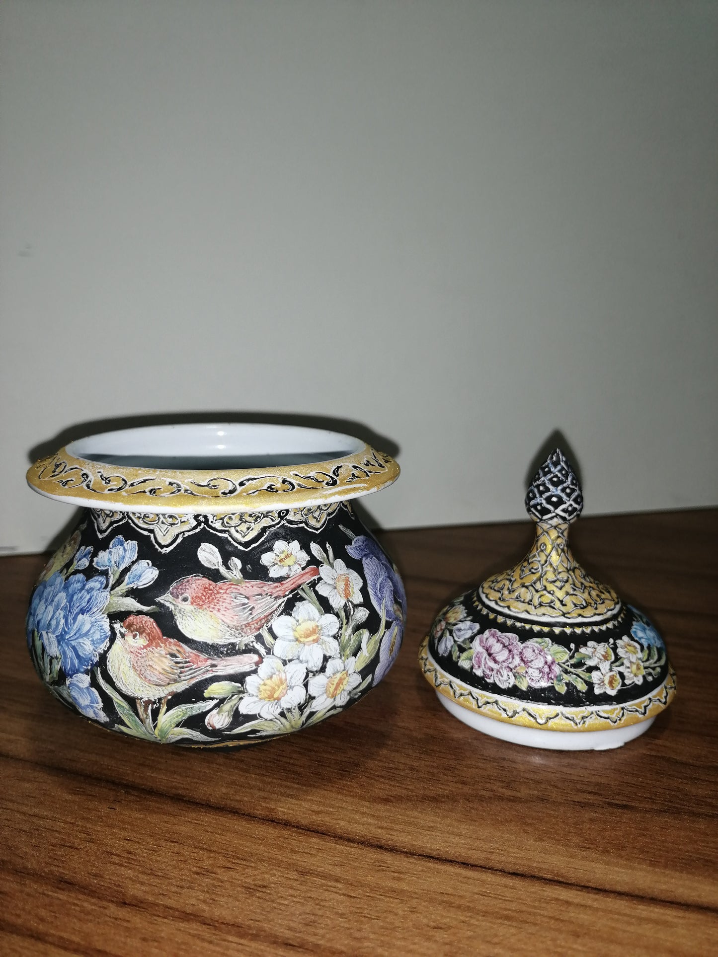 Whispers of Spring – Minakari Sugar Bowl